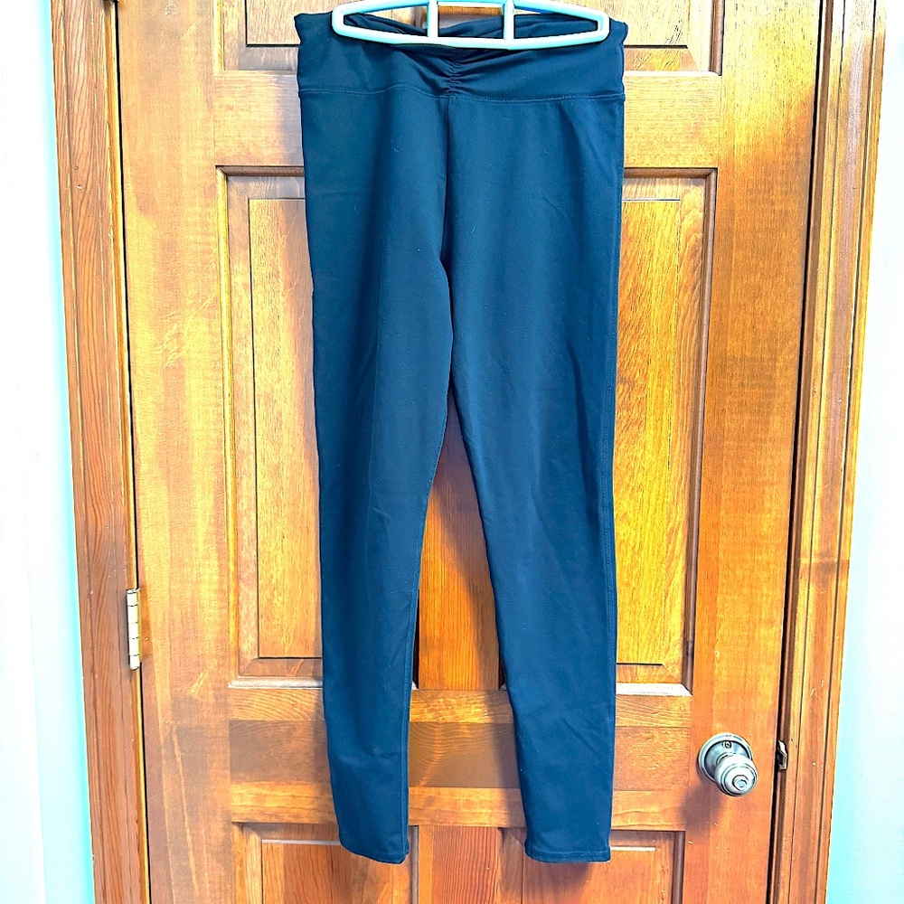 Abercrombie Kids girls black leggings